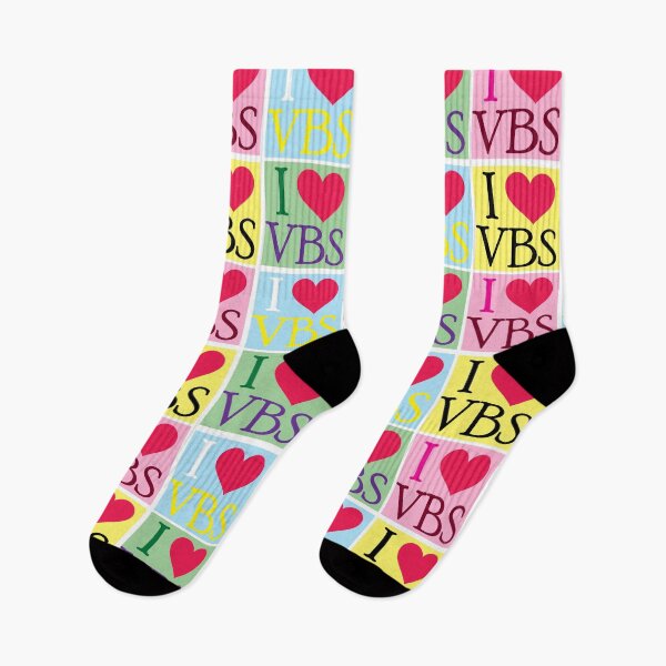 Item preview, I (Heart) VBS Colorful 4 sq designed and sold by blessitshop.