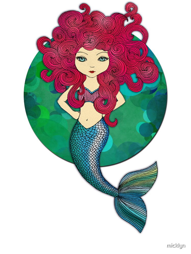 Mermaids have bad hair days too