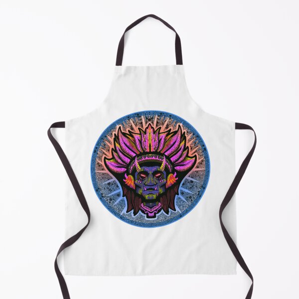 Item preview, AZTEC VISIONS SPIRITUAL TRIBAL ( NATIVE AMERICAN) ANCIENT Blue/Pink designed and sold by HeadHeavyDesign.