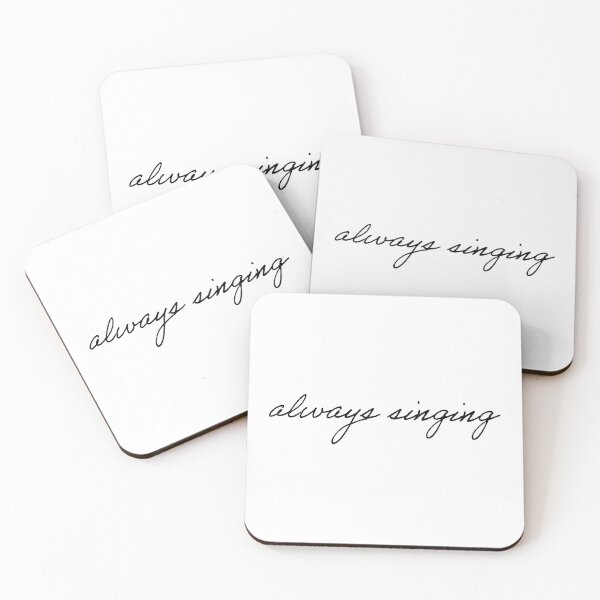 Item preview, always singing designed and sold by Feel-GoodPrints.