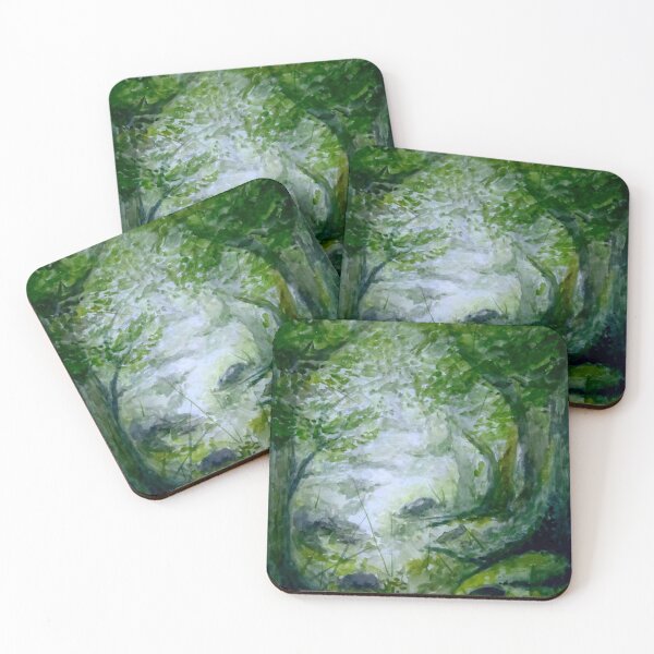 Item preview, Watercolor forest designed and sold by BlueSkeksis.