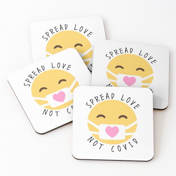 Item preview, Spread Love, Not Covid designed and sold by smcsherry.