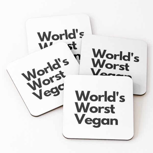 Item preview, World's Worst Vegan designed and sold by Zopaca-Designs.