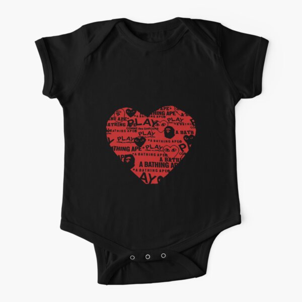comme des garcons baby onesie