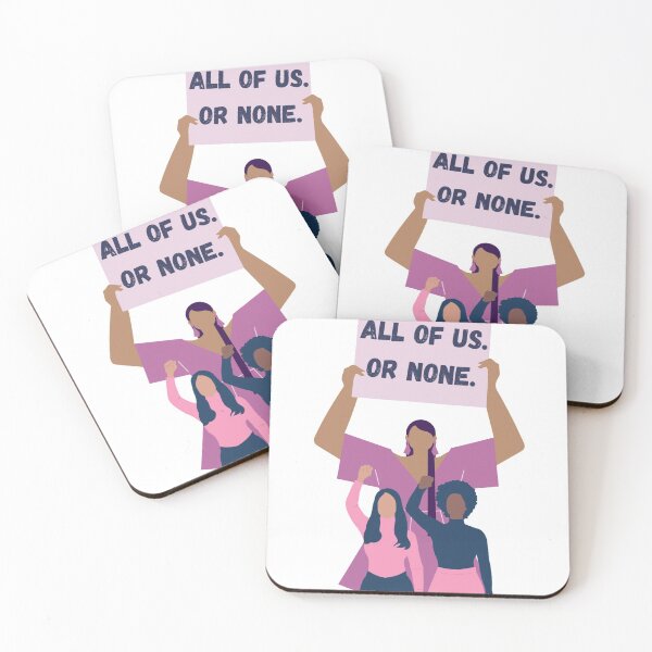 Item preview, ALL OF US. OR NONE. designed and sold by Nishtah LilerArt.