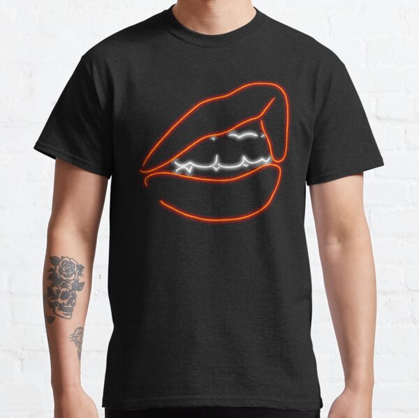 Red Lips (neon sign) Classic T-Shirt
