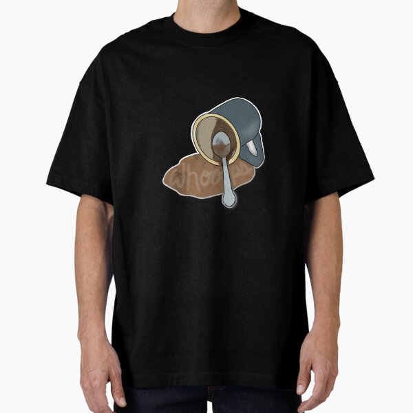 Coffee Spill (Whoops) Oversized T-Shirt