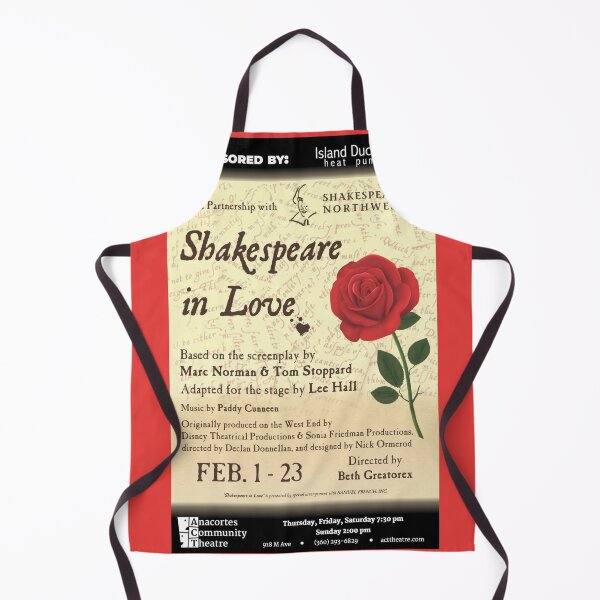 Item preview, Shakespeare In Love Original Poster designed and sold by Shakespeare Northwest.