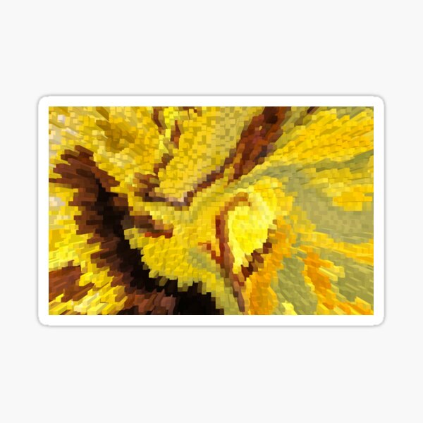 Item preview, Abstract painting, Yellow and Brown modern Art designed and sold by Yakdane.