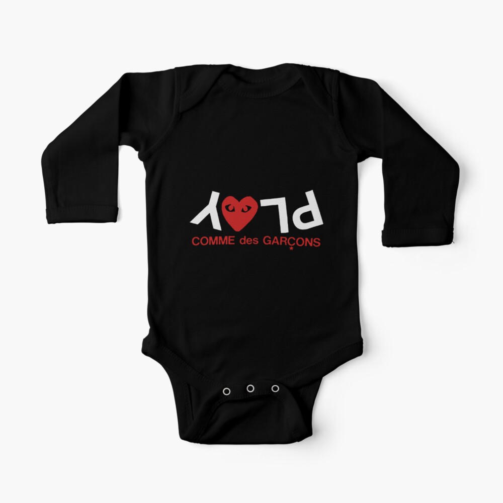 comme des garcons baby onesie