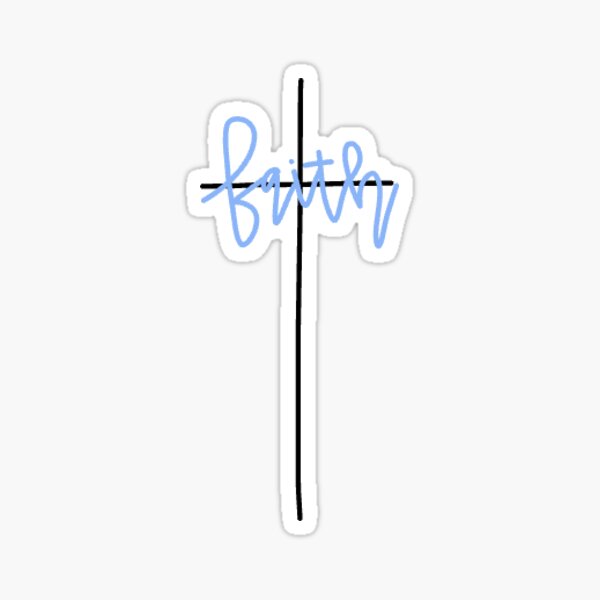 Item preview, Small Faith Cross designed and sold by janaestickers15.