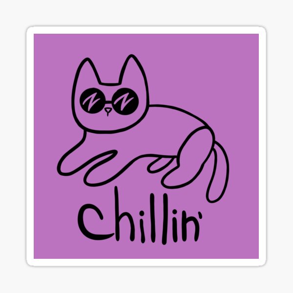 Item preview, Chillin Cat designed and sold by qlmao.