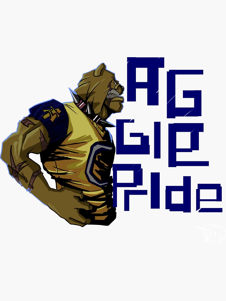 "NC A&T Aggies" Sticker for Sale by Tev777 Redbubble