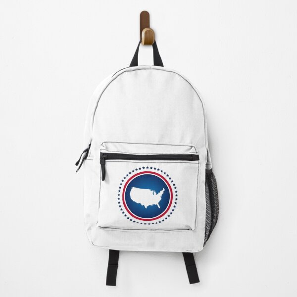 Item preview, US Map and US Flag Colors designed and sold by Uppercase Tees.