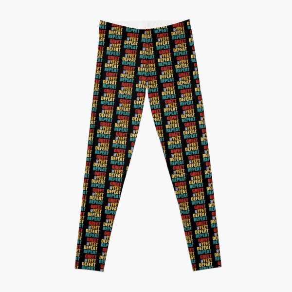 Yeeted Leggings Redbubble - df defeat roblox