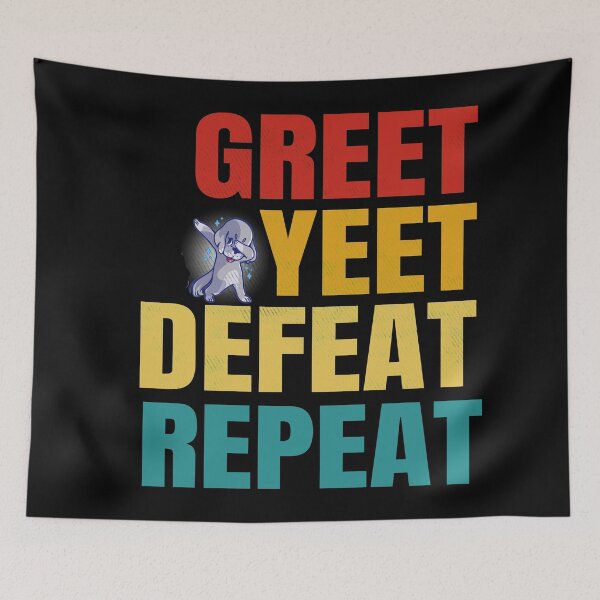 Item preview,  YEETING Eat Sleep YEET Repeat designed and sold by Coder-T.