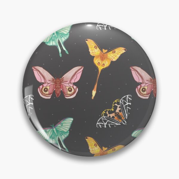 Item preview, Moth Pattern designed and sold by PoppyAndOpal.