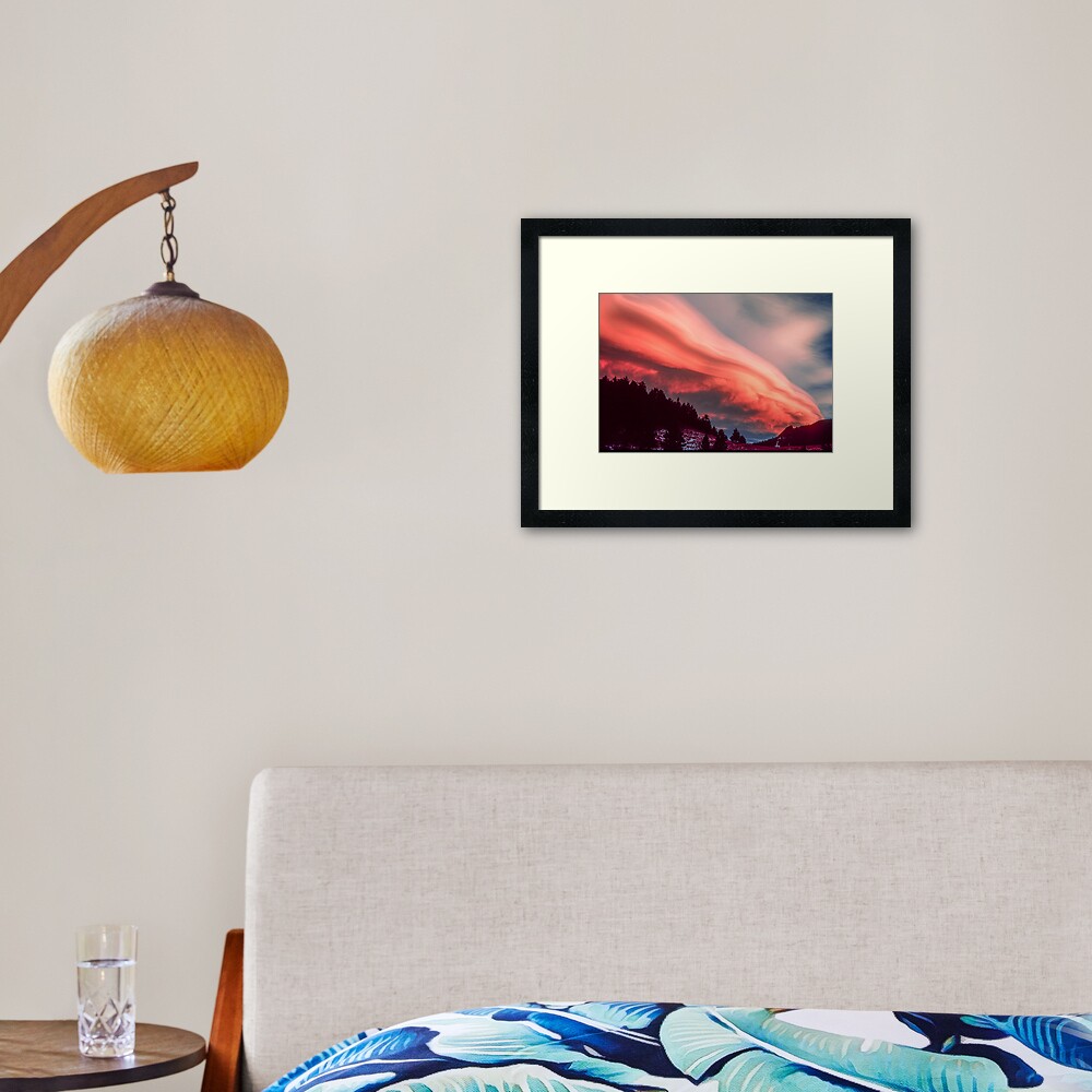 River Of Color Framed Art Print