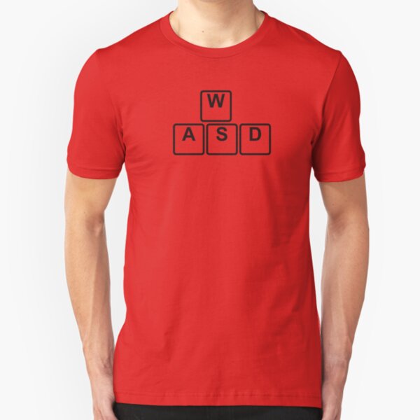 PC Gamer's WASD Tee Slim Fit T-Shirt