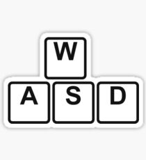 PC Gamer's WASD Tee Sticker