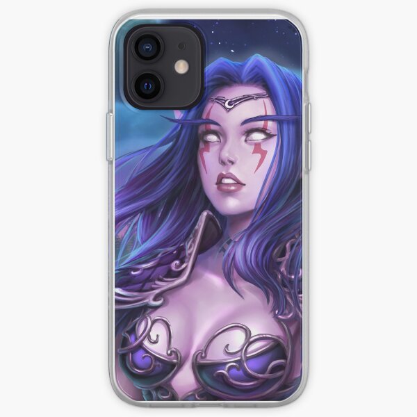 Chasseur elfe de la nuit Coque souple iPhone
