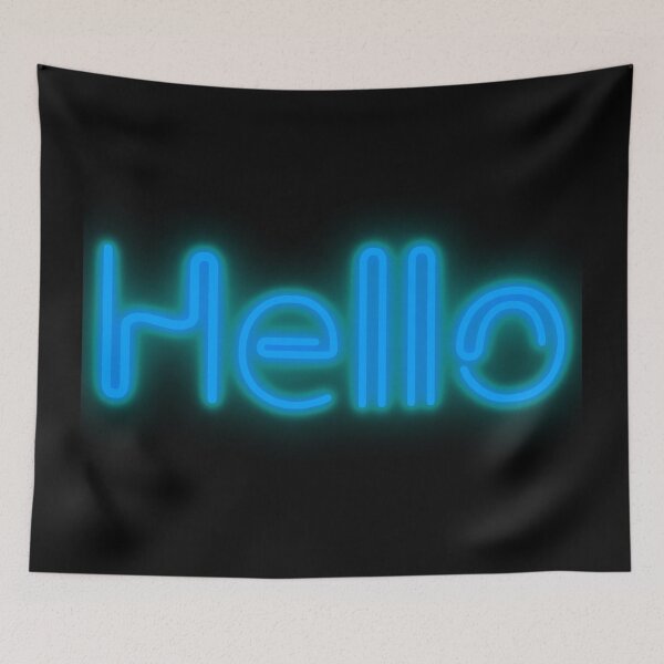 Item preview, Hello Neon Sign designed and sold by kayleefisherr.