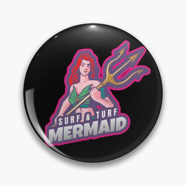 Item preview, Surf and Turf Mermaid BBQ designed and sold by AndApArt.