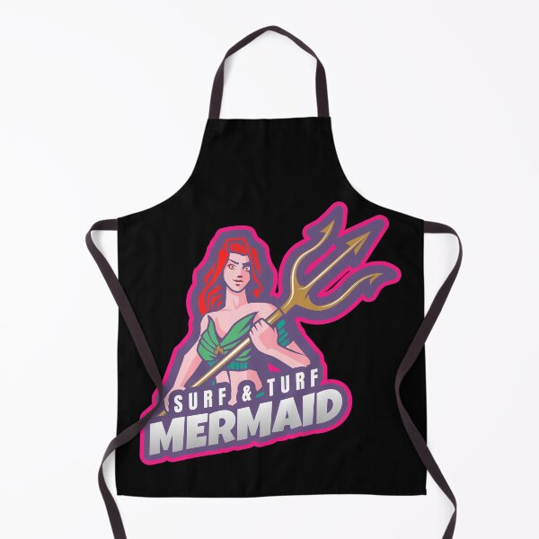 Item preview, Surf and Turf Mermaid BBQ designed and sold by AndApArt.
