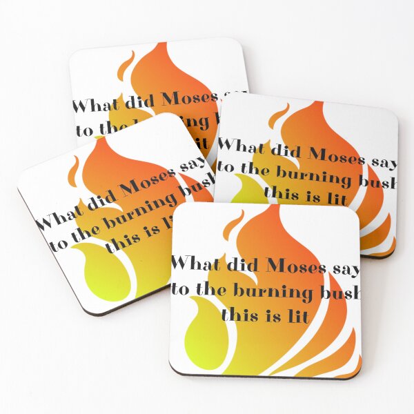 Item preview, What did Moses say to the burning bush designed and sold by 845NewHope.