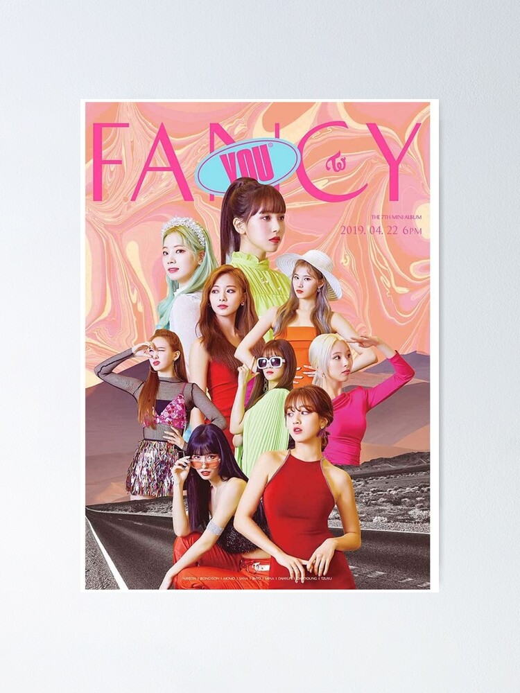 Twice Fancy Poster By Chelseamr Redbubble