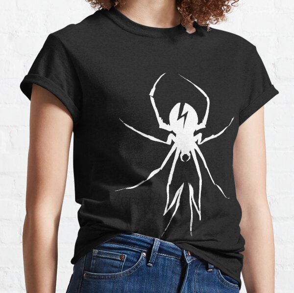 white spider Camiseta clásica