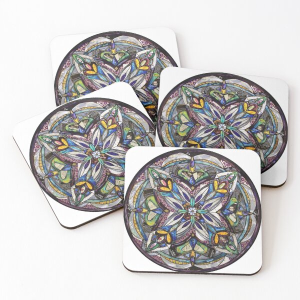 Item preview, Wine bottle label Mandala  designed and sold by Heather  Shore.