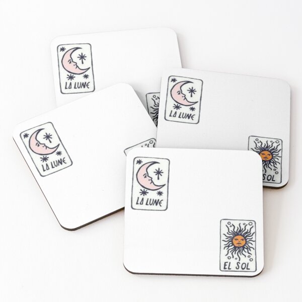 Item preview, la lune & el sol tarot cards designed and sold by farah  s ✰.