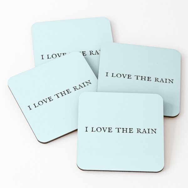 Item preview, "I love the rain" designed and sold by Feel-GoodPrints.