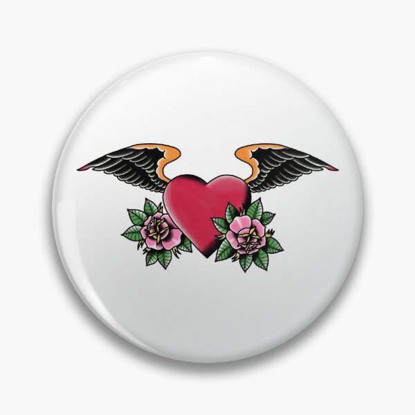 Item preview, Fluttering Heart designed and sold by Tattoosbyjish.
