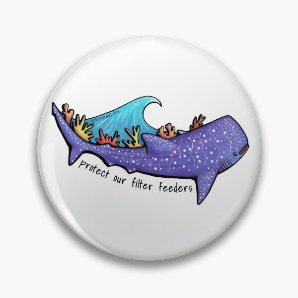 Item preview, “Protect Our Filter Feeders” Whale Shark designed and sold by kennaaloha.