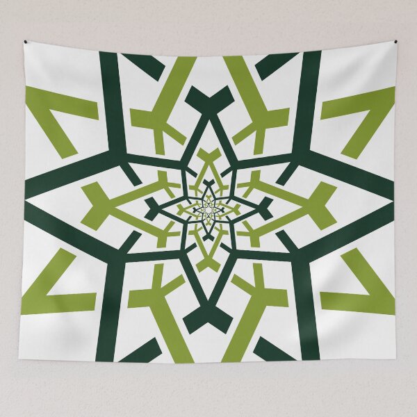 Item preview, 12 Fold Web Star : Sniper White designed and sold by AWalkerDesign.
