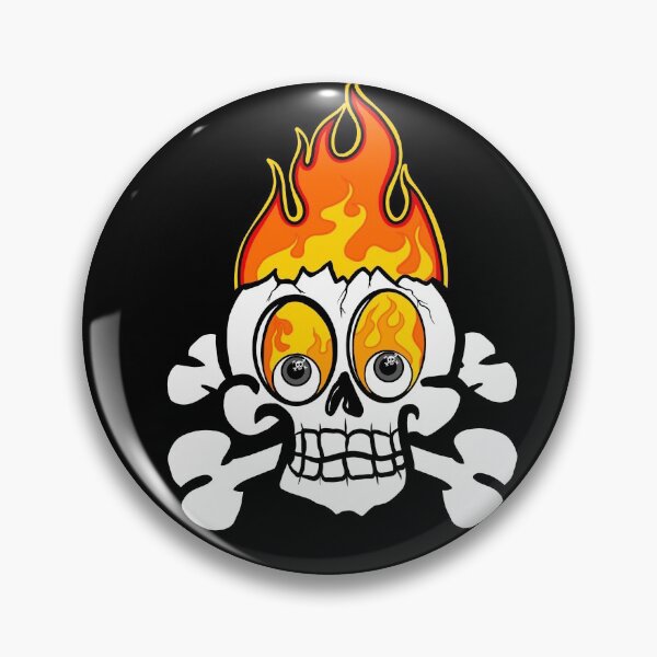Item preview, Flaming Skull designed and sold by zigawaniduk.