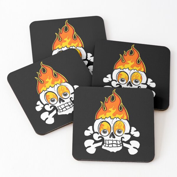 Item preview, Flaming Skull designed and sold by zigawaniduk.