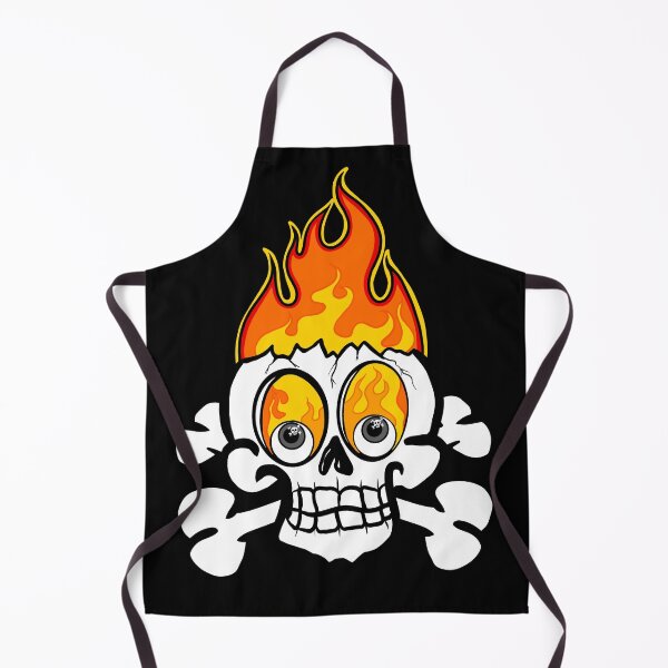 Item preview, Flaming Skull designed and sold by zigawaniduk.