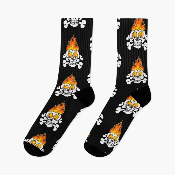 Item preview, Flaming Skull designed and sold by zigawaniduk.