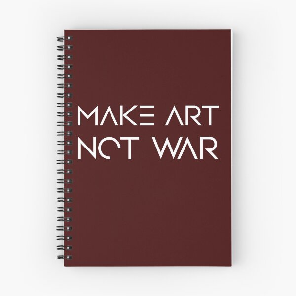 Item preview, Make Art Not War designed and sold by AscendMerch.