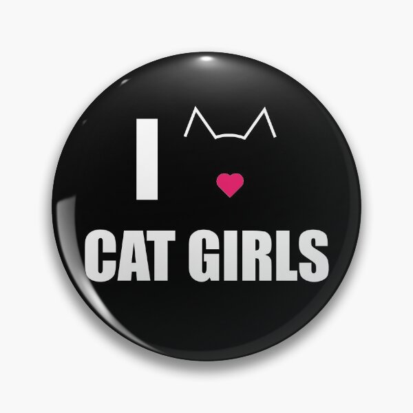 Item preview, I Love Cat Girls designed and sold by ellygator.