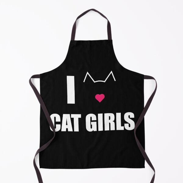 Item preview, I Love Cat Girls designed and sold by ellygator.