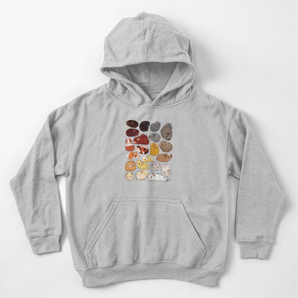 Guinea Pig Gradient Kids Pullover Hoodie