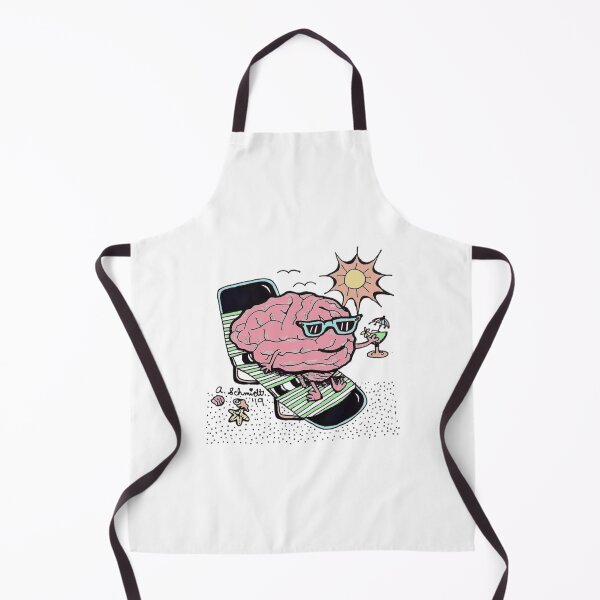 Item preview, Mind Wandering Brain Vacation designed and sold by Intergalactic Unicorn: Art by Anna Schmidt.
