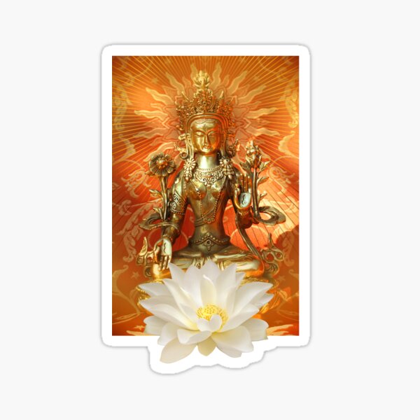 Item preview, Bodhisattva White Tara designed and sold by Lilyas.