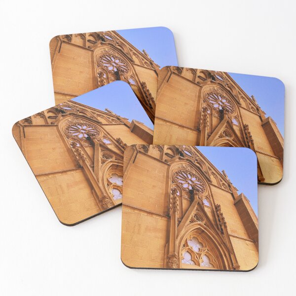 Item preview, Loretto Chapel Santa Fe - Purple Orange Gothic Church designed and sold by Talia Felix.