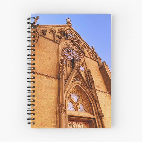 Item preview, Loretto Chapel Santa Fe - Purple Orange Gothic Church designed and sold by Talia Felix.