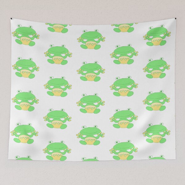 Item preview, Fire Frog (green) designed and sold by gross-girl99.